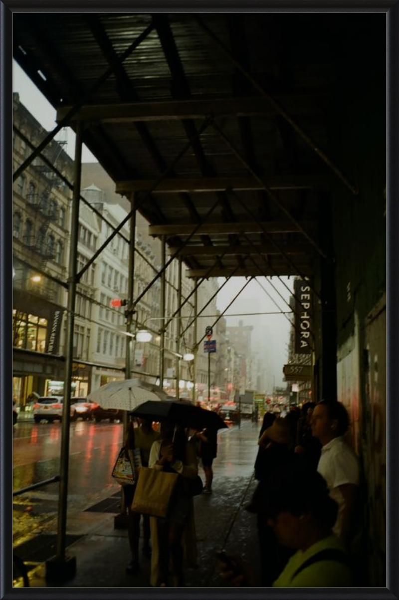 "Grey Rain of NYC" by Mikael Johansson