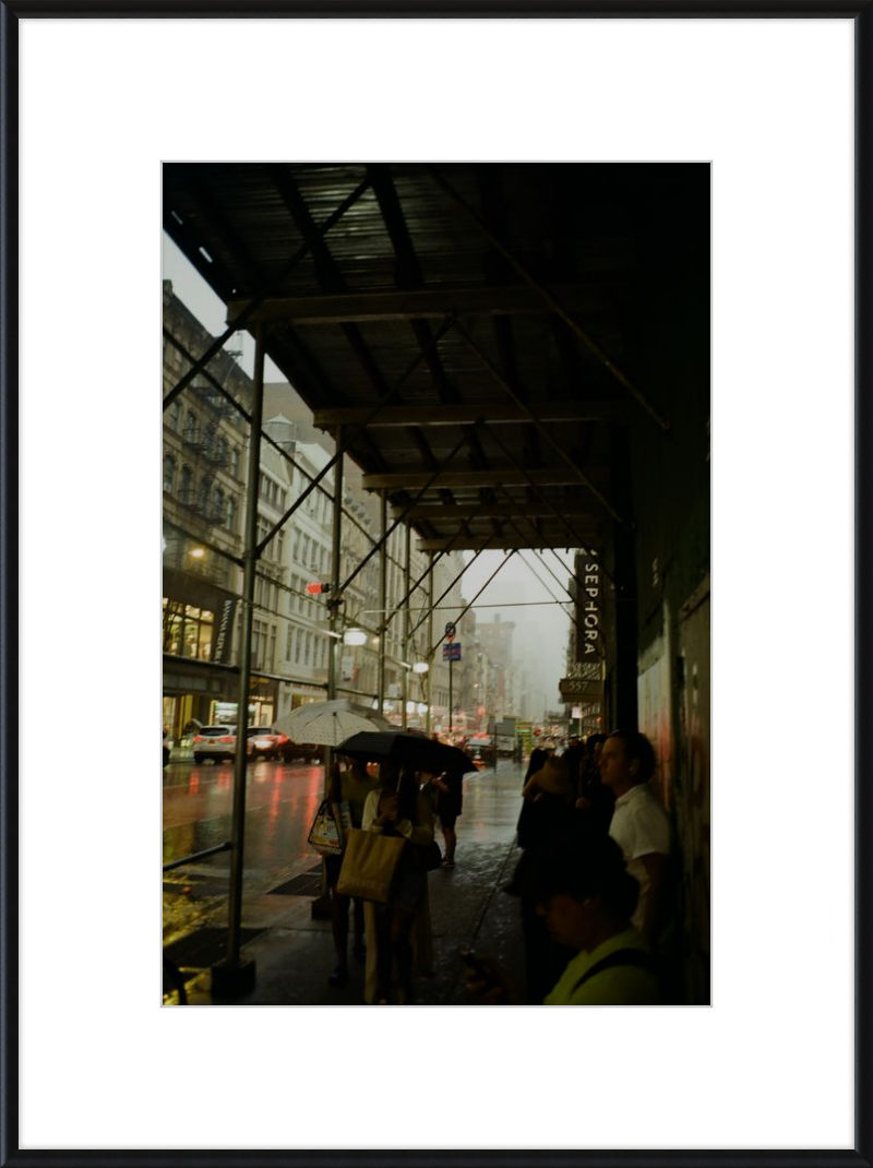 "Grey Rain of NYC" by Mikael Johansson